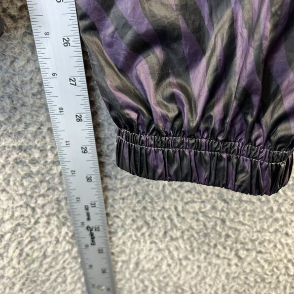 Nike Track Pants Women's Small Purple Black Zebra Print Icon Clash Cuffed Jogger - Picture 4 of 12
